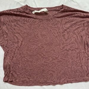 Lululemon Cates Tee Veil Spiced Chai Size 10